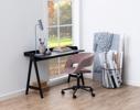 Chaise-bureau-Grace-88763-tissu-dusty-rose--pied-metal-noir-roulettes-02-Actona