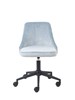 Chaise-bureau-HOMY-HO-22-BGR-tissu-bleu-gris-front-A.L.kids