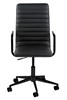 Chaise-bureau-Winslow-66195-simili cuir-noir-pied-metal-noir-roulettes-02-Actona