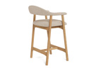 Chaise-de-bar-Addi-tissu-caso-sable-4-pieds-hevea-laque-back-side-Actona