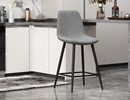 Chaise-de-bar-Boy-5545-3-velours-gris-pieds-noirs-03-Rousseau
