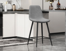 Chaise-de-bar-Boy-5545-3-velours-gris-pieds-noirs-03-Rousseau