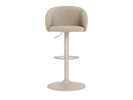 Chaise-de-bar-Eleanor-110616-tissu-beige-pied-gris-front-Actona