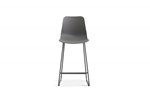 Chaise-de-bar-Marie-5550-3-plastic-gris-front-Rousseau
