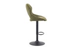 Chaise-de-bar-pivotante-Mori-5660-6-tissu-vert-02-Rousseau