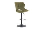 Chaise-de-bar-pivotante-Mori-5660-6-tissu-vert-03-Rousseau