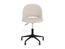 Chaise-de-bureau-Allan-tissu-apa-beige-pied-acier-noir-front-Actona