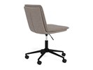 Chaise-de-bureau-Flynn-tissu-basel-fabric-light-grey-brown-back-side-Actona