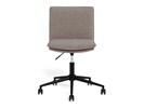Chaise-de-bureau-Flynn-tissu-basel-fabric-light-grey-brown-front-Actona