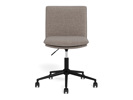 Chaise-de-bureau-Flynn-tissu-basel-fabric-light-grey-brown-front-Actona