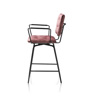 Chaise-haute-accoudoirs-Manou-36690-tissu-Karese-burgundy-02-HendersHazel