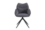 Chaise-pivotante-9215-3-gris-fonce-Mahi-front-Rousseau