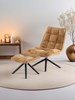 Chaise-pivotante-pouf-Jayden-jaune-FLAIR-Crack-Home-02