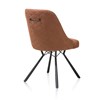 Chaise-poignee-Eefje-tissu-brun-kibo-cognac-pieds-metal-noir-29962COG-back-Habufa