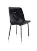 Chaise-poignee-Remon-tissu-noir-karese-anthracite-pieds-noir-36683ANT-back-Habufa