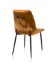 Chaise-poignee-Remon-tissu-orange-karese-jaune-ocre-pieds-noir-36683OKE-back-Habufa
