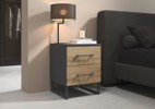 Chevet-2 tiroirs-Butte-6B27-Artisan oak-Metallic grey-04-Rauch