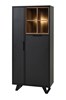 Colonne-Veneto-KB6L-melamine-elegant-black-old-teak-K717-02-Meubar