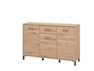 Commode-3-portes-Vienne-decor-chene-artisan-side-Forma-Ideale