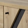 Commode-3-tiroirs-1-porte-Alana-1H6A160-chene-artisan-detail-Gautier