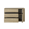 Commode-3-tiroirs-1-porte-Alana-1H6A160-chene-artisan-front-01-Gautier