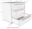 Commode-3-tiroirs-SAKD2314-Sam-blanc-mesure-Vipack