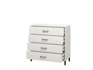 Commode-4-tiroirs-Vienne-decor-blanc-side-open-Forma-Ideale