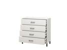 Commode-4-tiroirs-Vienne-decor-blanc-side-open-Forma-Ideale