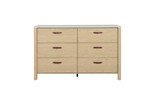 Commode-6 tiroirs-Auriol-1H7D164-Chene Rookwood-02-Gautier