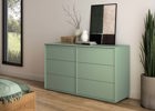 Commode-6-tiroirs-Rivoli-vert-1H3F166-01-Gautier