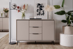 Commode-Arona-01B-2-portes-3-tiroirs-capuccino-noir-ambi-Finori