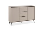 Commode-Arona-01B-2-portes-3-tiroirs-capuccino-noir-persp-Finori