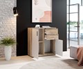 Commode-Bobby-36-104-decor-bois-old-style-hell-blanc-open-Bega