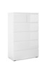 Commode-Capetown-03A-131,5cm-front-blanc-5-tiroirs-2-Finori