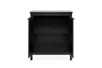 Commode-Cordoba-01A-melamine-noir-front-open-Finori