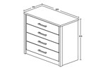 Commode-Elias-decor-bois-chene-4t-dessin-Oosterlynck
