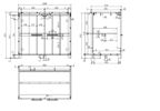Commode-Erik-MDF-laque-blanc-pin-massif-100cm-dessin-Vipack