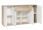 Commode-Jacky-3-decor-artisan-oak-chene-blanc-160cm-side-open-Finori