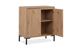 Commode-Korsika-01A-artisan-oak-perspective-ouvert-Finori
