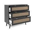 Commode-Vienna-03A-ladenkast-black-natur-cane-persp-open-80cm-Finori