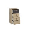 Commode-haute-4-tiroirs-Arthus-decor-chene-artisan-44cm-03-Gami