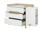 Commode-plan-a-langer-bibliotheque-Celeste-decor-blanc-95cm-open-Gautier