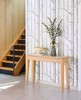 Console-1 tiroir-Riviera-195800-chene brosse-ceramique beige-02-Girardeau