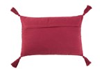 Coussin-Motifs-Rectangulaire-7041-Coton-Rouge-Foncé-02-Jolipa