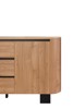 Dressoir-3 portes-3 tiroirs-Valerio-Noyer clair-03-Bauwens