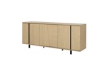 Dressoir-3 portes-Solena-1J3P504-Chene Rookwood-03-Gautier