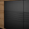 Dressoir-3-Portes-1-Tiroir-Otello-1J3D500-Noir-04-Gautier