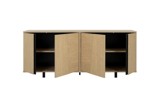 Dressoir-4 portes-Solena-1J3P514-Chene Rookwood-03-Gautier