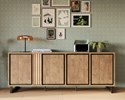 Dressoir-4-portes-Luma-old-teak-elegant-black-K672-DR6-233,2cm-Meubar