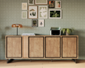 Dressoir-4-portes-Luma-old-teak-elegant-black-K672-DR6-233,2cm-Meubar